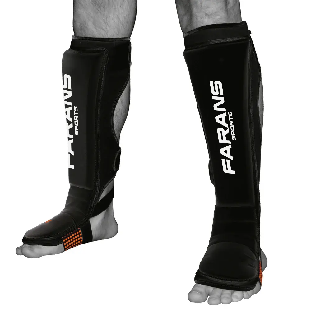 Farans Sports Premium Shin Instep Guards – Ultimate Protection for Combat Sports