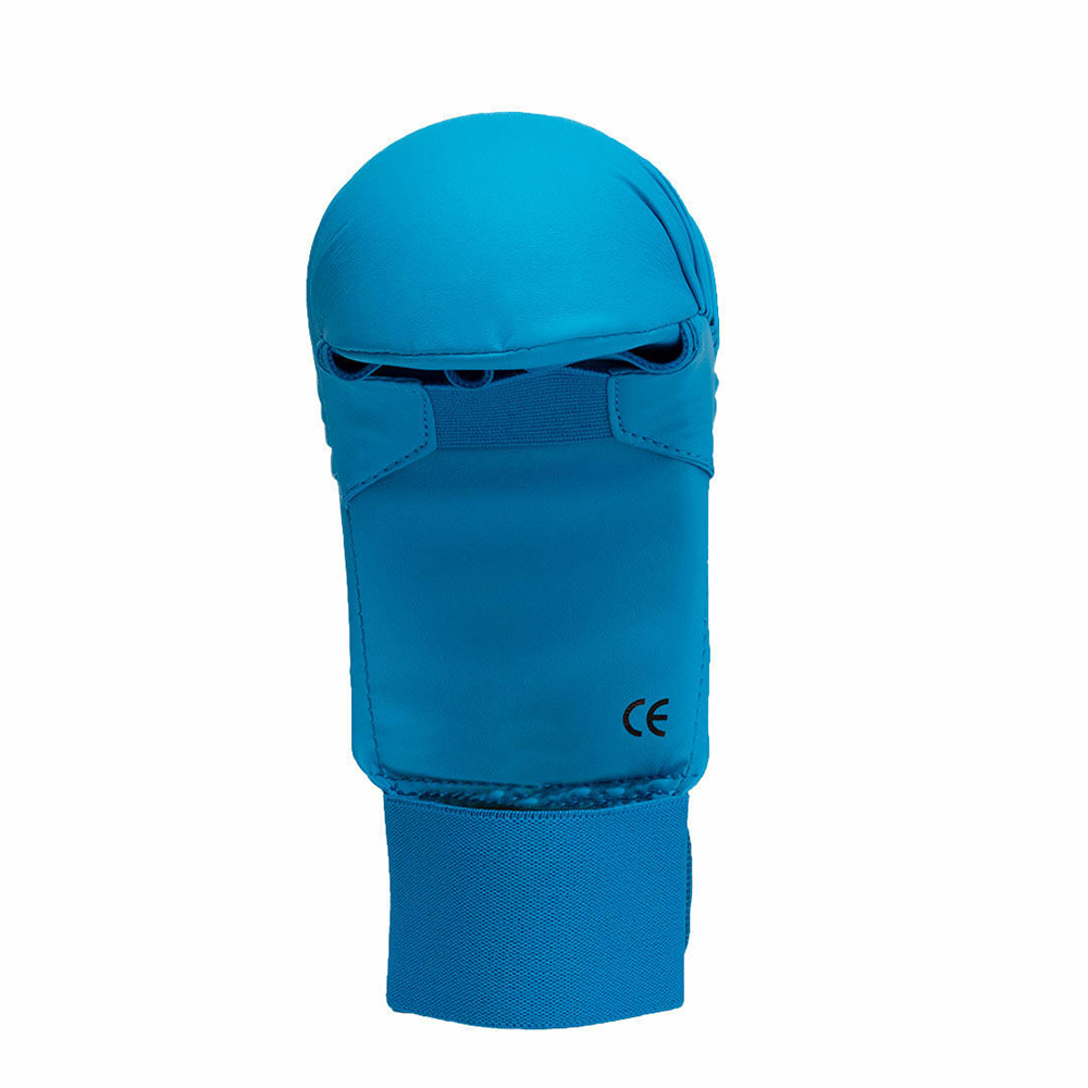 Lightweight Karate Mitts Blue - Image 2