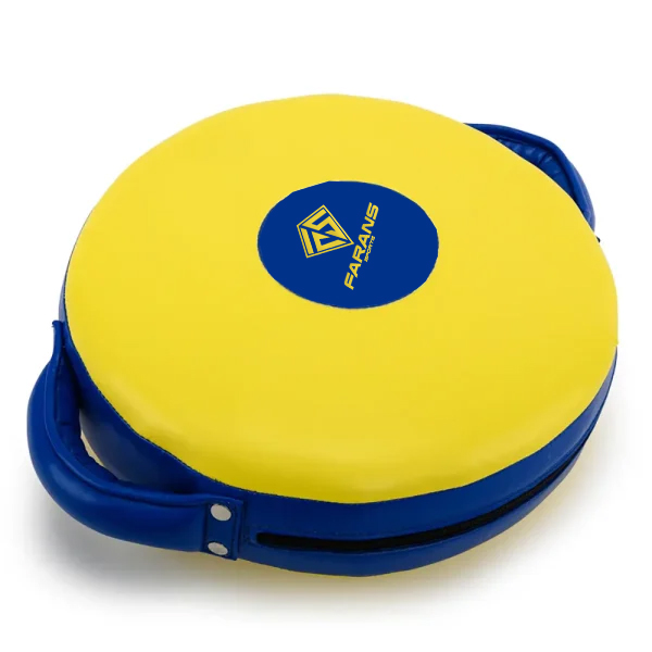Round Punching Pad Yellow/Blue - Image 2