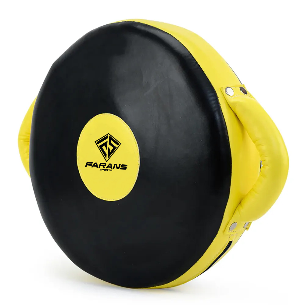 Round Punching Pad Black/Yellow - Image 3
