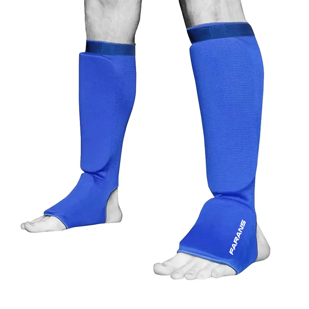 MMA & Kickboxing Shin Instep Guards – Lightweight & Durable Design