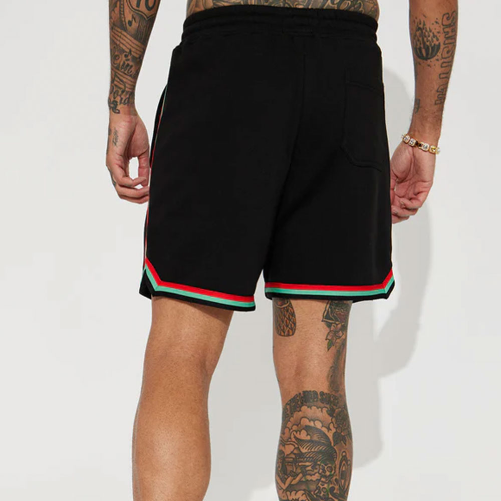 Malcom X Art Shorts – Black