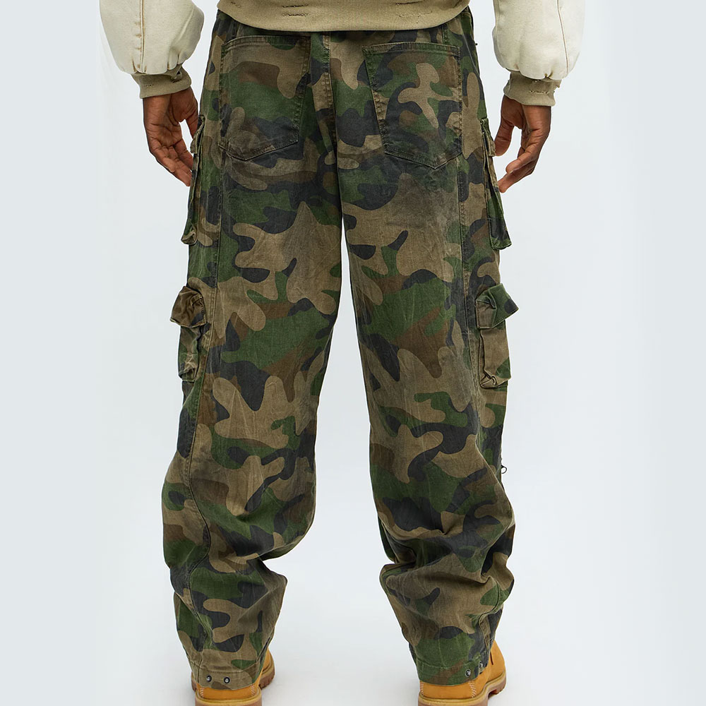 Baggy Bust That Mission Cargo Pant – Camouflage