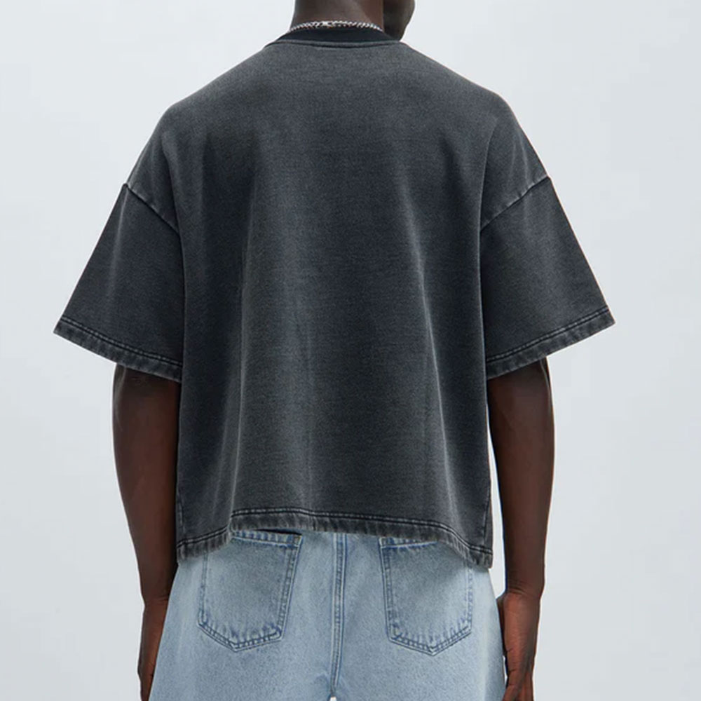 Kyle Oversized Tee – Black Wash